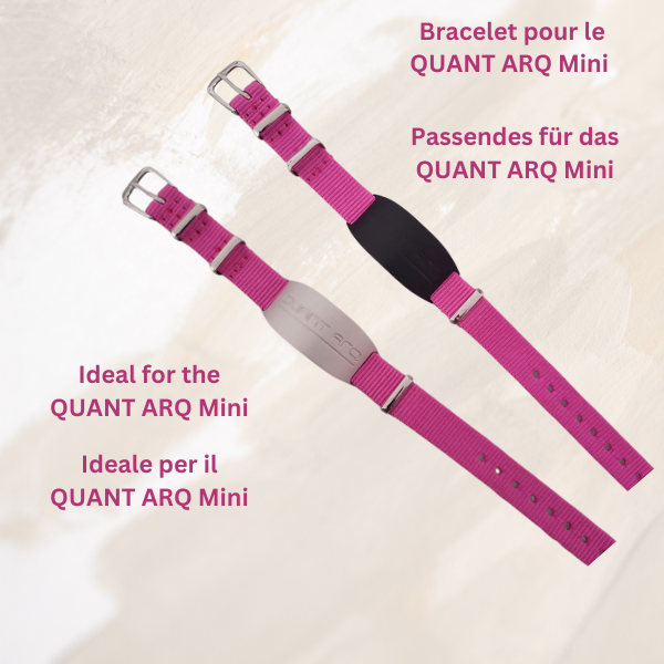 QUANT ARQ Mini-nylon strap Pink